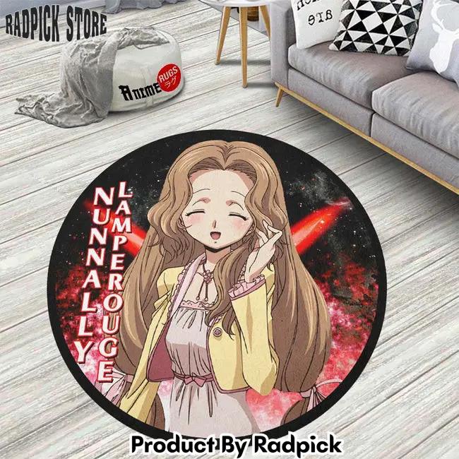 Nunnally lamperouge round rug custom code geass anime circle carpet  rp5958300